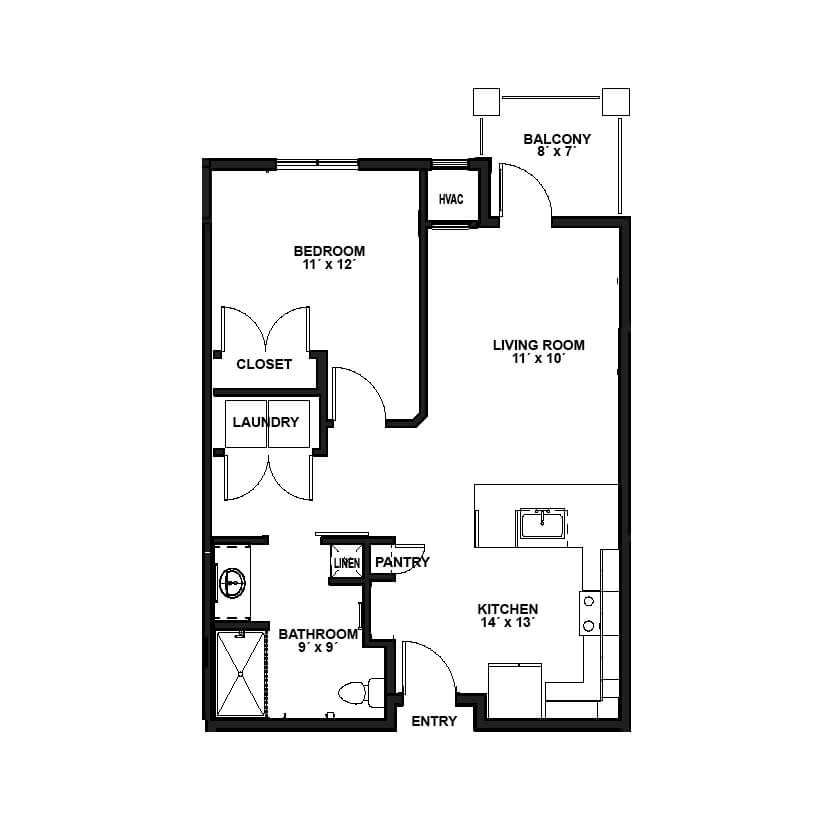 Aster architectural layout