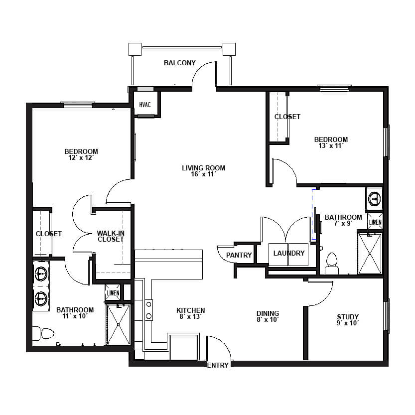 Magnolia architectural layout
