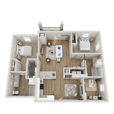 MAGNOLIA floorplan