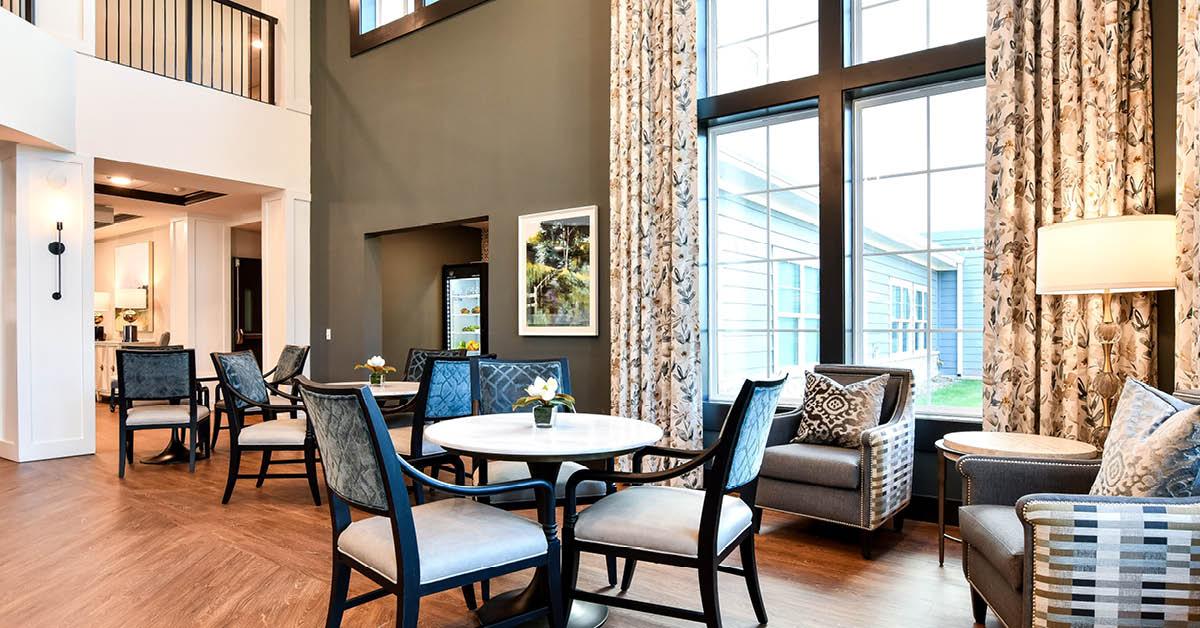 sitting area at Highpoint at Fort Mill 8