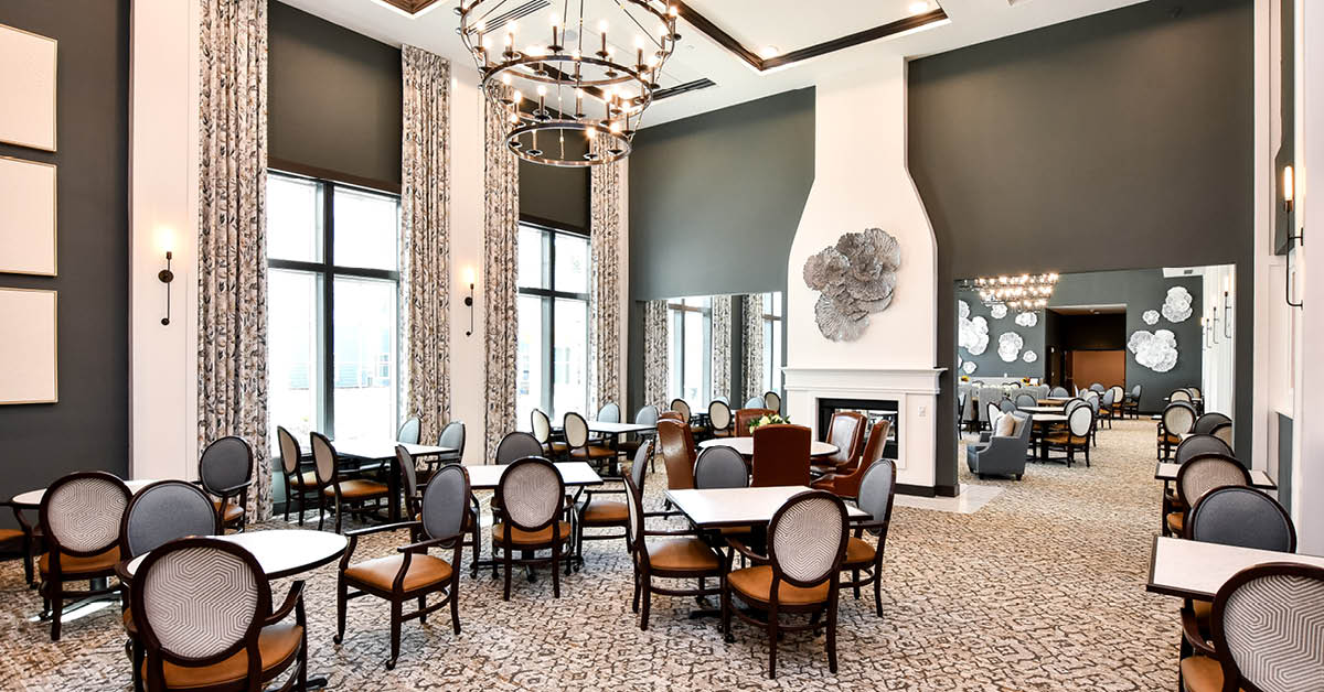 dining area at Highpoint at Fort Mill 6
