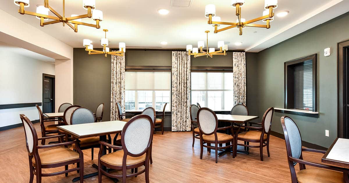 activity room at Highpoint at Fort Mill