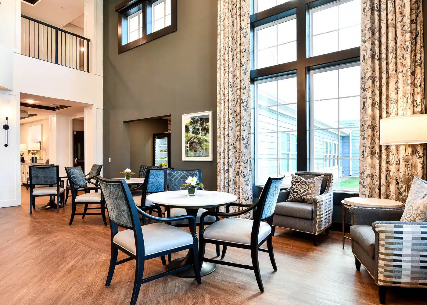 sitting area at Highpoint at Fort Mill 5
