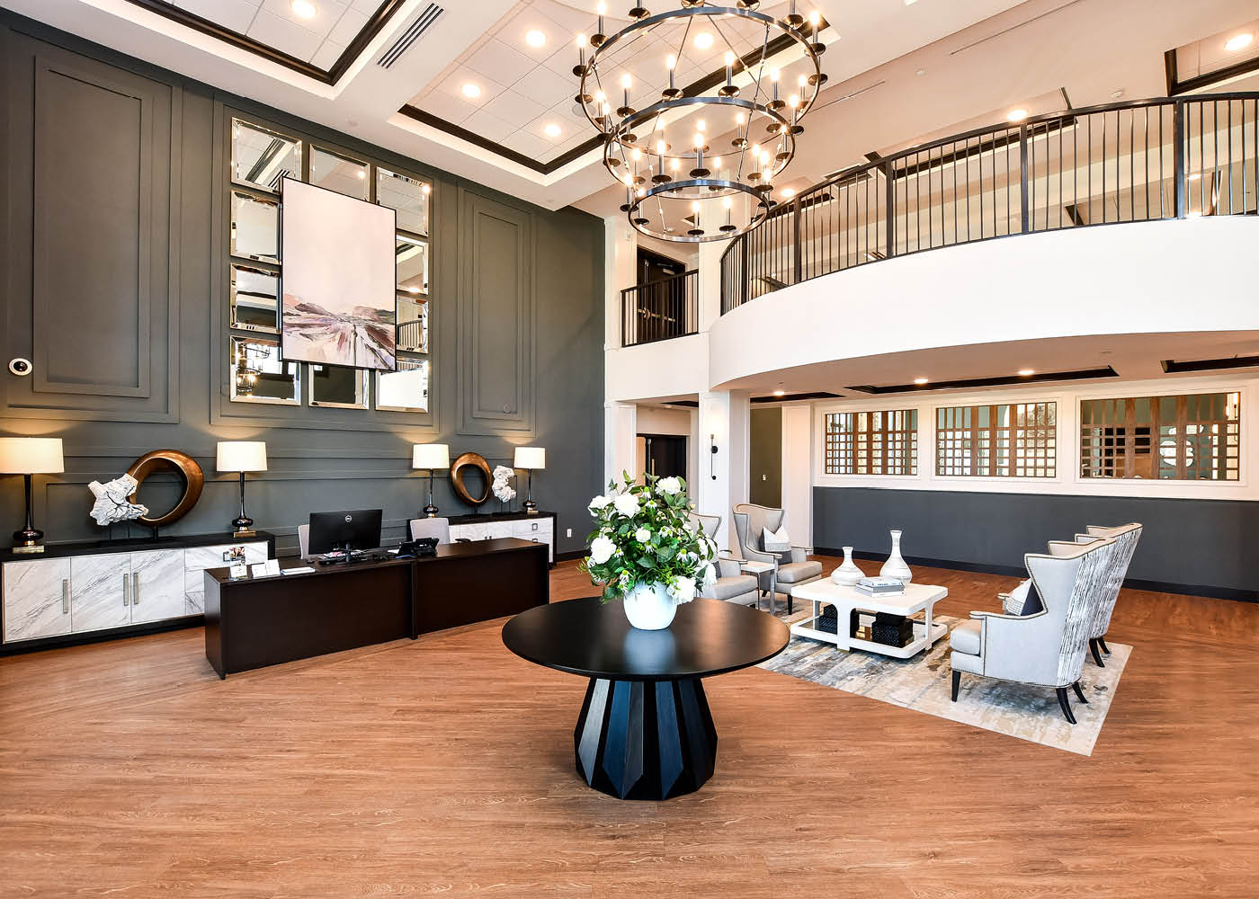front lobby at Highpoint at Fort Mill 2