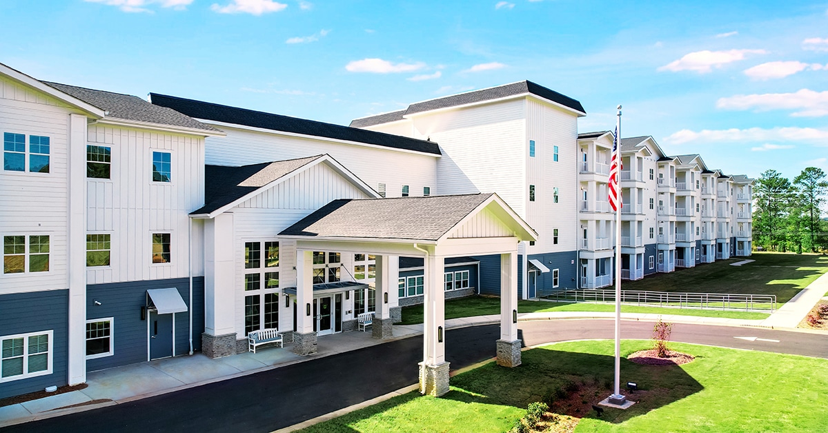 front entrance at Highpoint Fort Mill 2