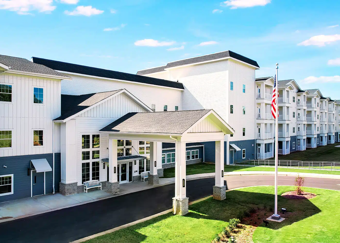front entrance at Highpoint Fort Mill